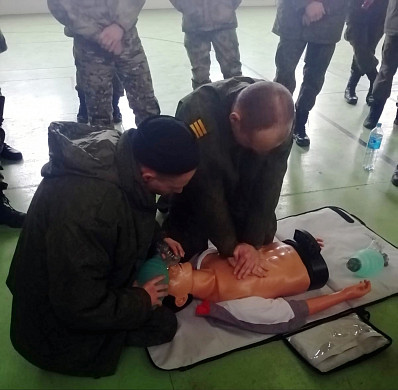 Мобилизованных из Ивановской области учат оказывать первую медицинскую помощь